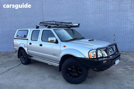 Silver 2012 Nissan Navara Dual Cab Pick-up St-R (4X4)