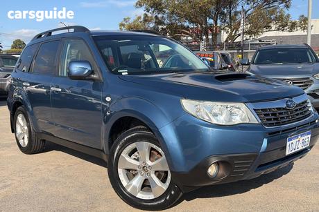 Blue 2010 Subaru Forester Wagon 2.0D Premium