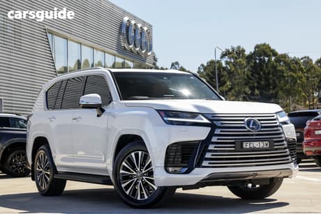 White 2023 Lexus LX600 Wagon Sports Luxury (7 Seats)