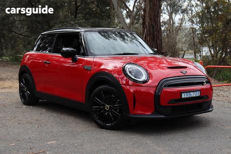 Red 2023 Mini Cooper Hatchback Se Mini Yours 3D Hatch