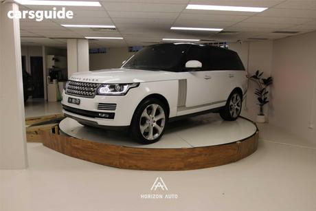White 2016 Land Rover Range Rover SUV SDV8 AUTOBIOGRAPHY 4X4