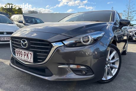 Grey 2018 Mazda 3 Hatchback Sp25 Gt