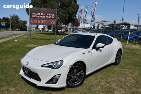 White 2013 Toyota 86 Coupe Gts