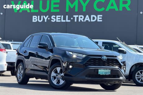 Black 2022 Toyota RAV4 Wagon Gx (2Wd) Hybrid