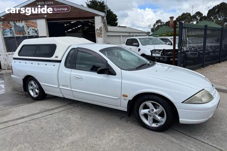 White 2000 Ford Falcon Ute Ute Tray XLS R