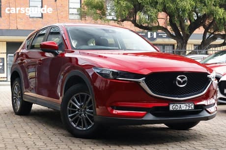 Red 2017 Mazda CX-5 Wagon Maxx Sport (4X2)