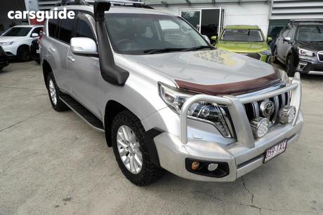 Silver 2014 Toyota Landcruiser Prado Wagon Kakadu (4X4)