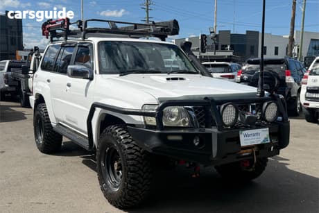 White 2008 Nissan Patrol Wagon Ti (4X4)