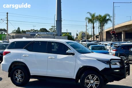 White 2021 Toyota Fortuner Wagon Gx