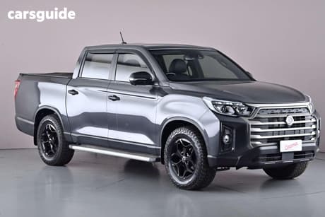Grey 2021 Ssangyong Musso Crew Cab Pickup Ultimate