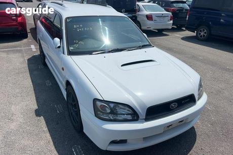 White 2001 Subaru Legacy Touring SUV GT-B E TUNE II (BH5) 5DR WAGON 5SP MAN 2.0TT