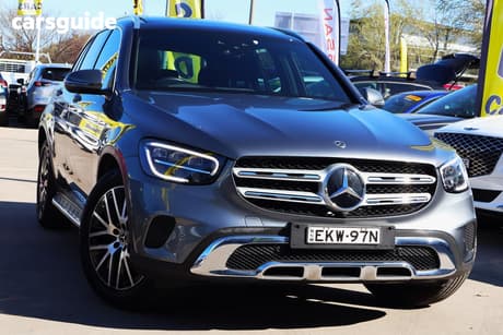 Grey 2021 Mercedes-Benz GLC200 Wagon 200