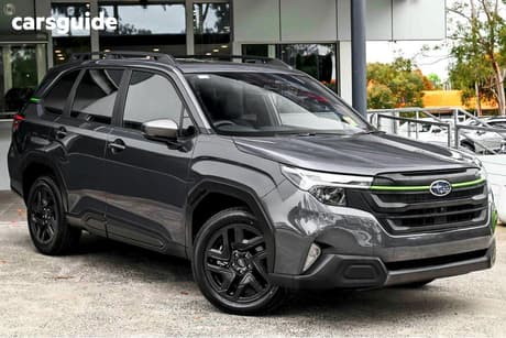 Grey 2025 Subaru Forester Wagon 2.5I Sport (Awd)
