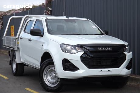 White 2026 Isuzu D-MAX Crew Cab Chassis Sx (4X2) High-Ride