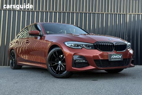 Orange 2022 BMW 320I Sedan M Sport