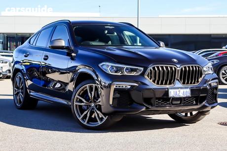 Black 2020 BMW X6 Coupe M50I