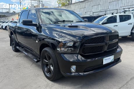 Black 2023 RAM 1500 Crew Cab Utility Express