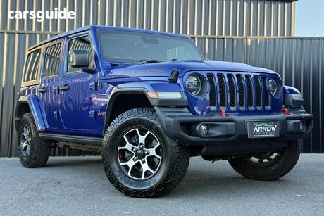 Blue 2019 Jeep Wrangler Unlimited Hardtop Rubicon (4X4)