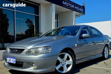Silver 2004 Ford Falcon Sedan Xr8