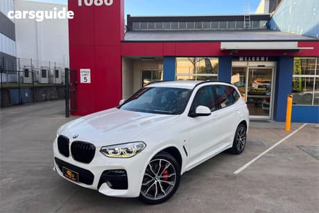 White 2021 BMW X3 Wagon Xdrive30I M Sport