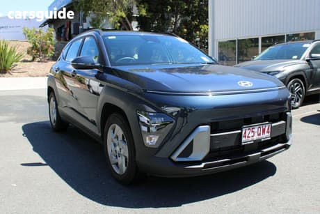 Blue 2026 Hyundai Kona Wagon