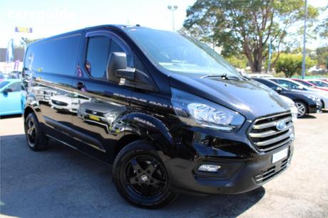 Black 2019 Ford Transit Custom Van 300S (Swb)