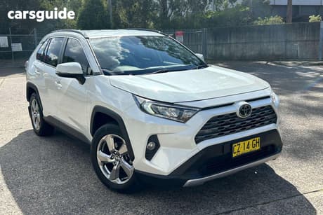 White 2020 Toyota RAV4 Wagon Gxl (2Wd)