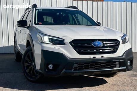 White 2023 Subaru Outback Wagon Awd Sport