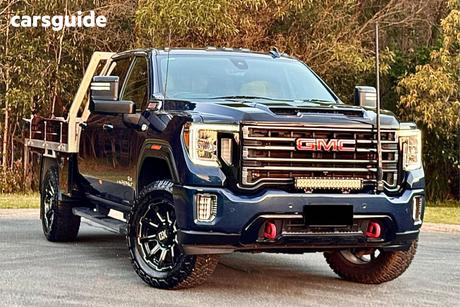 Blue 2021 Gmc Sierra OtherCar AT4 4WD