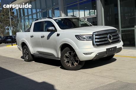 White 2022 GWM UTE Dual Cab Utility Cannon-L (4X4)