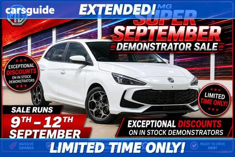 White 2025 MG MG3 Hatchback Essence