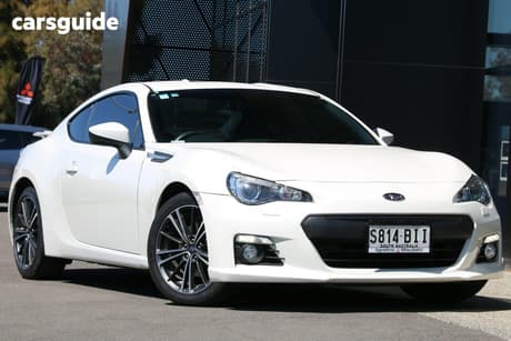 White 2015 Subaru BRZ Coupe