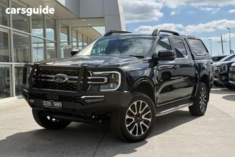 Black 2025 Ford Ranger Double Cab Pick Up Platinum 3.0 (4X4)