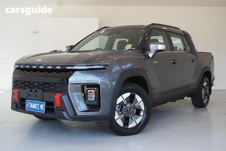 Grey 2025 KGM Musso Ute Tray EV AWD 4X4