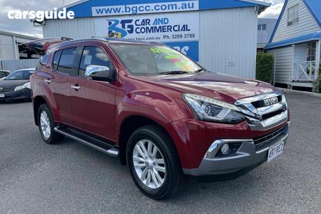 Red 2018 Isuzu MU-X Wagon Ls-T (4X4)