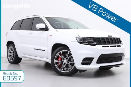 White 2018 Jeep Grand Cherokee Wagon Srt (4X4)
