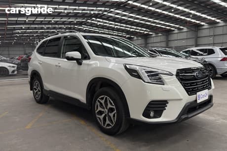 White 2024 Subaru Forester Wagon 2.5I (Awd)