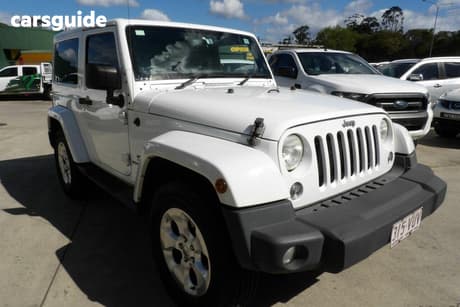 White 2014 Jeep Wrangler Hardtop Overland