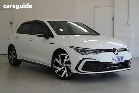 White 2024 Volkswagen Golf Hatchback 110Tsi R-Line