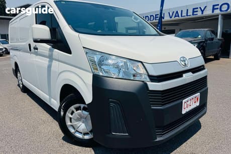 White 2020 Toyota HiAce Van Lwb Gl (Colours)