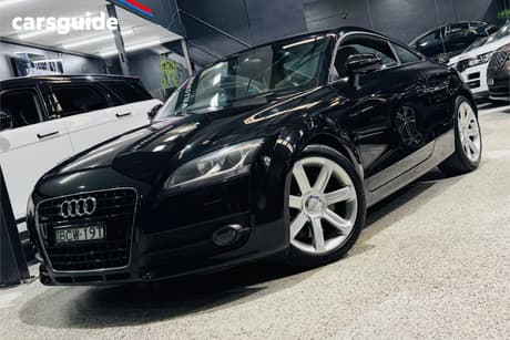 Black 2007 Audi TT Coupe 3.2 Quattro