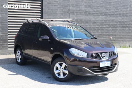 Purple 2013 Nissan Dualis SUV ST (4X2) J10 SERIES 3