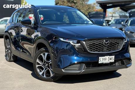Blue 2026 Mazda CX-5 Wagon G25 Touring (Awd)