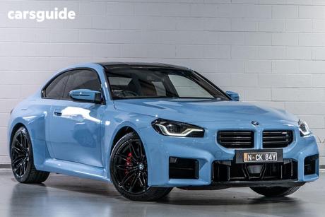 Blue 2023 BMW M2 Coupe