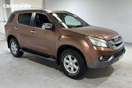 Orange 2014 Isuzu MU-X Wagon Ls-T (4X4)