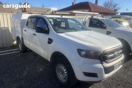White 2016 Ford Ranger Crew Cab Chassis Xl 3.2 (4X4)