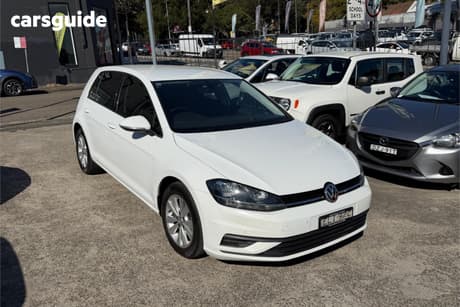 White 2018 Volkswagen Golf Hatchback 110 Tsi Trendline