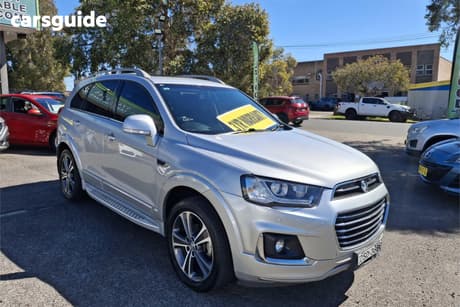 Silver 2017 Holden Captiva Wagon 7 Ltz (Awd)