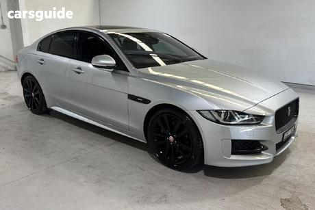 Grey 2015 Jaguar XE Sedan 20D R-Sport
