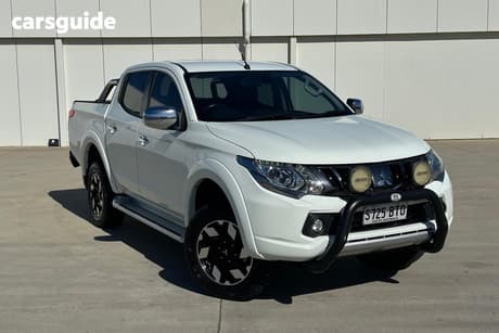 White 2016 Mitsubishi Triton Dual Cab Utility Exceed (4X4)